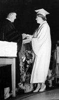 Mimi Lakritz receives Masters Degree in Social Work, 1981